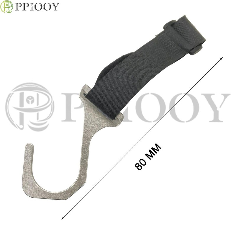 PPIOOY Car Steering Wheel Hook Quick Release Adjustable Creative Aluminum