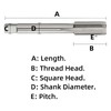 Aceteel HSS 11/16"-18 UNS - Grifo de rosca para mano