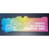 DUTCH Bros STICKER Decal NATIONAL Coffee DAY Glitter HTF Logo