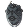 North Peak NP-3324 BK Cable Lock, Dial Type, Snowboard, Maximum