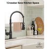 HOIGY Oil Rubbed Bronze Kitchen Faucet with Pull Down Sprayer,