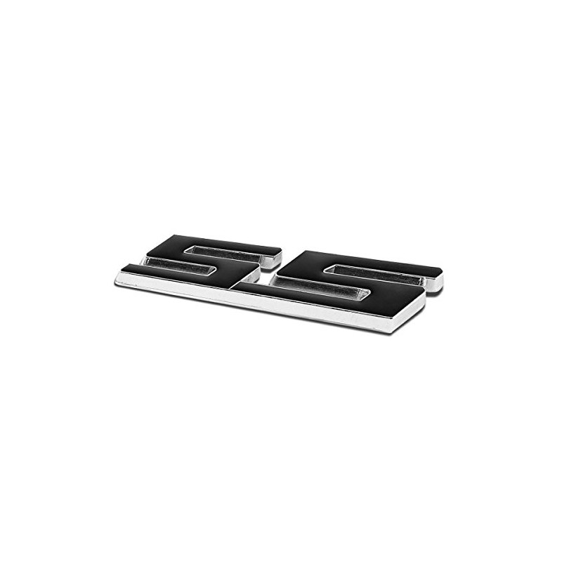 Auto Dynasty Metal Emblem Decal Logo Trim Badge SS (Black)