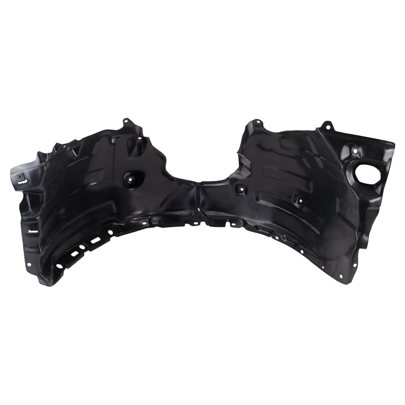 TRQ Front Right Inner Fender Liner Black Passenger Side Compatible