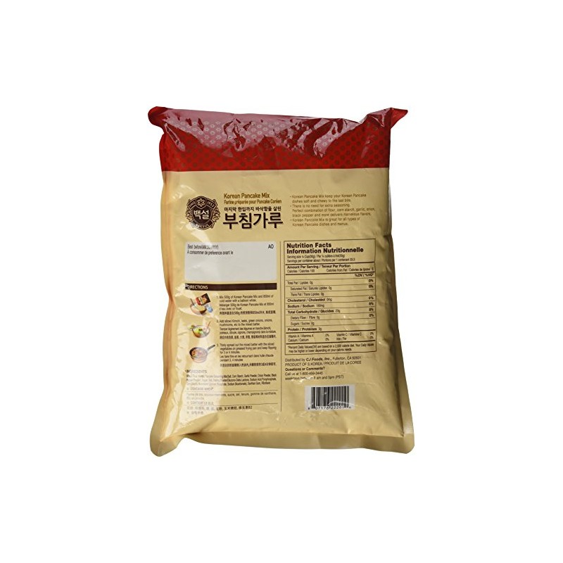 Pancake Mix, Korean Style (2.2 Lb) By Beksul (1)