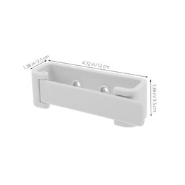 Mobestech Rv Curtain Buckle Toile Curtains Curtain Rod Hooks Door Window Curtains Curtain Clamps Curtain Clips Curtain Rod Clips Rv Curtains Curtain Tieback Rv Awning Hooks Abs Plastic White