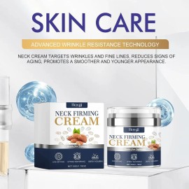 Crema Hidratante Facial Para Cuello Con Colágeno, Hialurónic