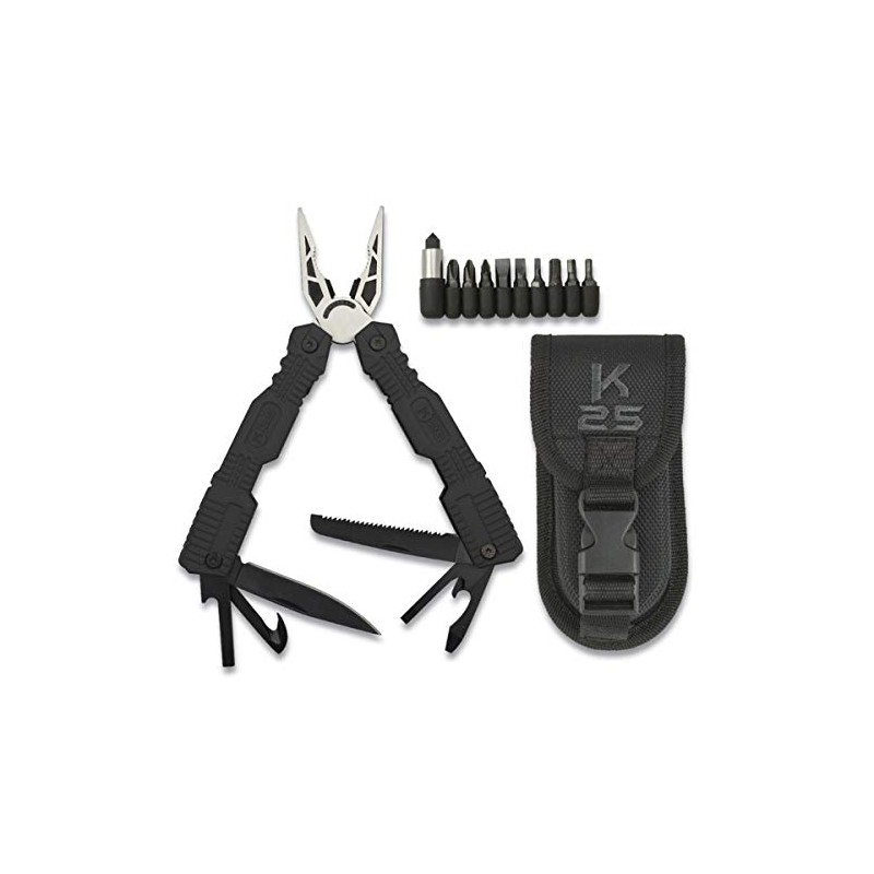 RUI TACTICAL POCKET MULTI TOOL SCREW DRIVER WINDOW PUNCH PLYERS