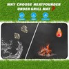 60*40 Inch Outdoor Mat, Double-Sided Waterproof & Fireproof Under Grill