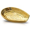 Hasense Spoon Rest for Stove Top, Ceramic Gold Spoon Holder