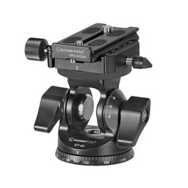 2-Way Tilt Head for Monopod & Tripod with Arca Clamp, 33lbs Load Capacity