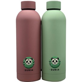 Reusable Stainless Steel Water Bottle - Vacuum Insulated, Keeps Cold for 24 Hours and Hot for 12 Hours, BPA Free, Eco Friendly and Leak-Proof, Ideal for Sports, Office and Travel