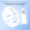 Organic Collagen Mask, Mask for Deep Hydration, Hyaluronic Acid Deep