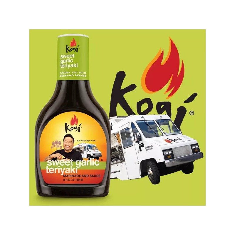Kogi 4-Pack Chef Roy Choi's Kogi Sweet Garlic Teriyaki Marinade
