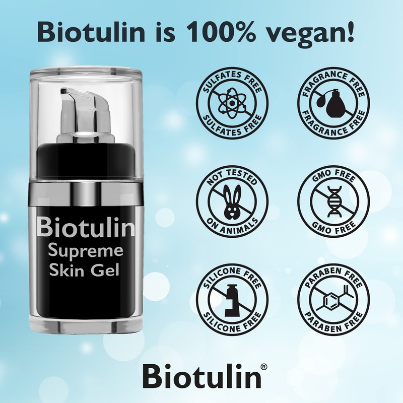 Biotulin Supreme skin gel and skin roller, BIOB1B+1R, GLS-168.