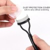 Eyelash Separator Eyelash Comb Lash Separator Stainless Steel Black Long