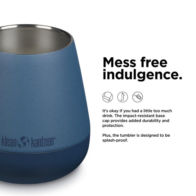 Klean Kanteen Rise Wine Tumbler Stainless Steel in Stellar Colour,