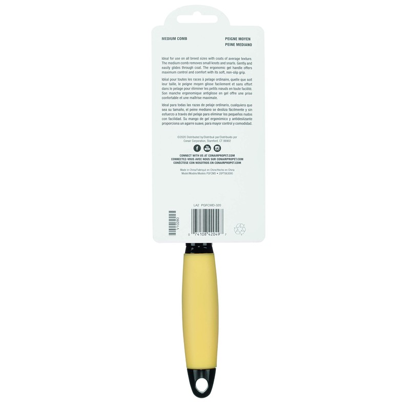 CONAIRPRO dog & cat Medium Comb