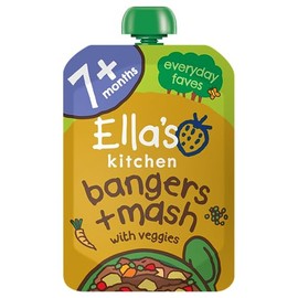 Ella's Kitchen Organic Bangers and Mash with Veggies 130 g (Pack of 6)