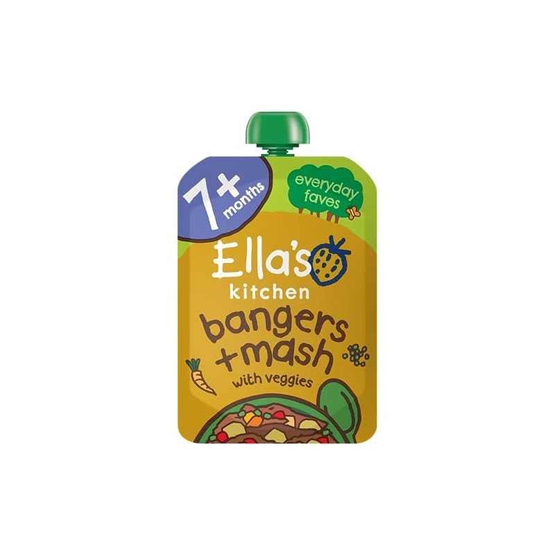 Ella's Kitchen Organic Bangers and Mash with Veggies 130 g
