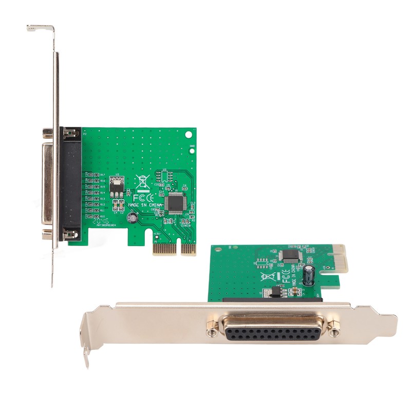 PCIE to LPT Expansion Card WCH382L Original Chip 25 Holes