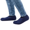 Comfort Concept Wellington Boots Slip-On Socks Rain Shoe, blue