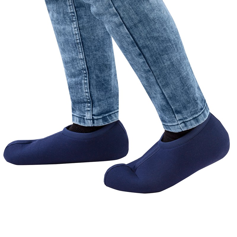 Comfort Concept Wellington Boots Slip-On Socks Rain Shoe, blue