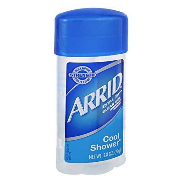 ARRID Extra Dry Anti-Perspirant Deodorant Clear Gel Cool Shower 2.60 oz (Pack of 12)