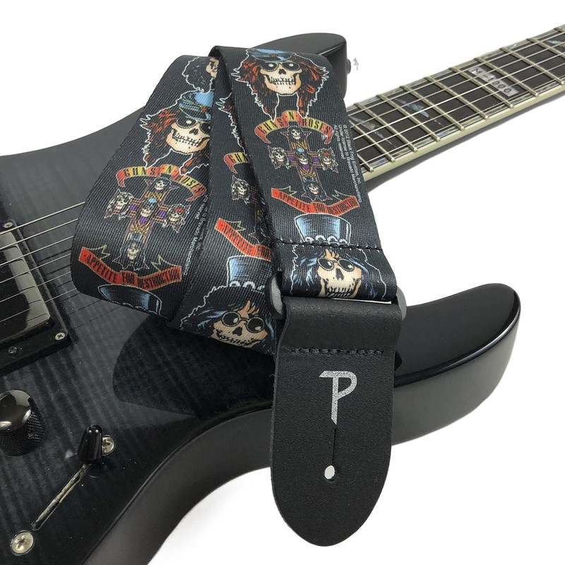 Perri's Leathers | Guns n Roses Polyester Guitar Strap|2” Wide,