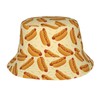 Hotdog Bucket Hat Summer Beach Fisherman Cap Packable Sun Hats