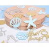 Beach Bachelorette Party Decorations - Champagne Seashell Confetti,Last Toast On