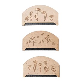 Namvo 3 Pieces Wooden Knitwear Comb Wool Cashmere Sweater Fabric Shaver Lint Fluff Remover Clothes Pimple Remover