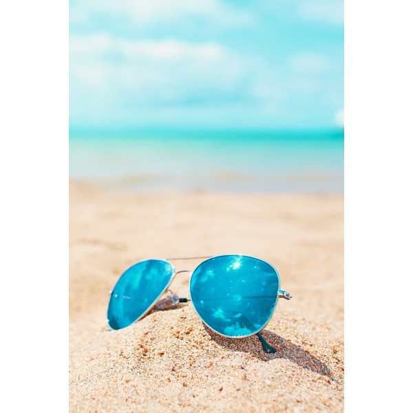 Sunglasses Journal: Lined paper for journaling at the beach, notes,