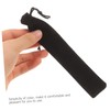 25 Pcs Black Velvet Drawstring Pen Pouch - Soft Protective