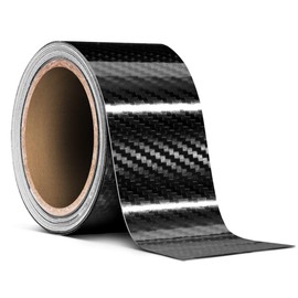VViViD Vinyl Detailing Wrap Tape 2 Inch x 20ft DIY Roll (Epoxy Carbon Black)