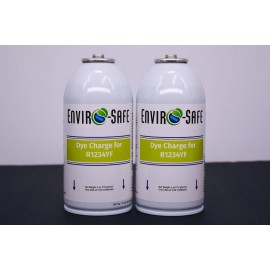 Enviro-Safe Refrigerants R1234YF Dye Charge For 1234yf, case of 2