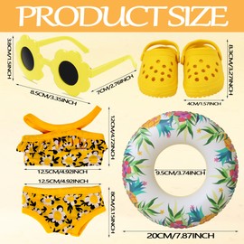 Baby Swimming Set, Swimming Set for Dolls