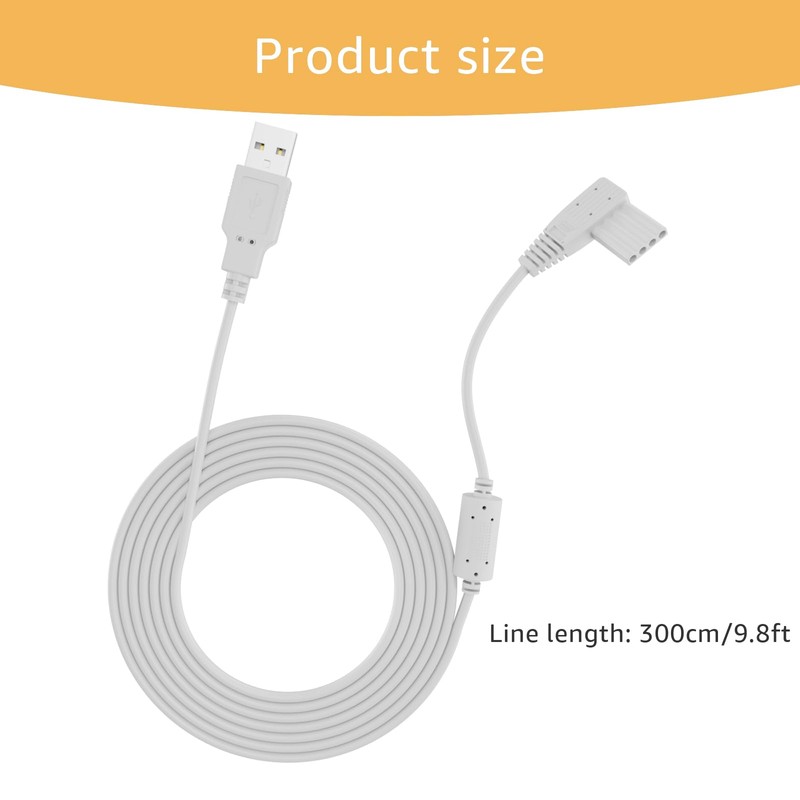 Basysion AC Adapter Charger Power Cord for Moog Zevex Enteralite