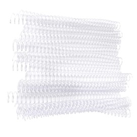 Binding Ring, Convenient Operation, Loose Leaf Ring, Storage of Documents (0.7 inches (19 mm) x 30 Holes (20 Transparent Strips)