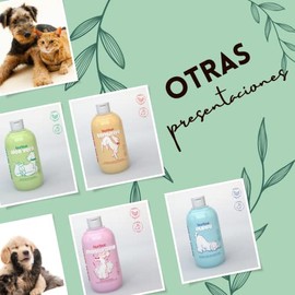 BURBUR - Champú Tea Tree, Shampoo para Mascotas 400ML Shampoo Vegano para Perros y Gatos  Todas las Razas  Todo Tipo de Pelaje  Preventivo  Relajante 