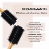 Parsa Bamboo Volume Brush Diameter 33 mm FSC Certified and