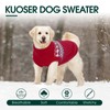 Kuoser Small Dog Sweater, Dog Sweaters for Small Dogs Girl