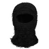 CLAPE Men's Distressed Balaclava Yeat Balaclava Fuzzy Ski Mask Windproof