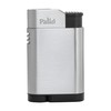 Palió Ballista Jet-Flame Refillable Butane Torch Lighter, Silver - Wind-Resistant