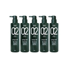 amos Green Tea Real Feel Shampoo 500g (5 Packs) Revitalizing Scalp & Hair Care / amos 아모스 녹차실감 샴푸 500g 5개 리바이탈 라이징 두피 모발 케어