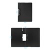 A4 Clipboard with Cover, 6 Pack Foldover A4 Clipboard File
