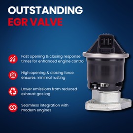 MOCA EGR Valve 911-802 Fits 1998-2002 for Honda Accord 2.3L & 1998-1999 for Acura CL 2.3L 2254CC l4 GAS SOHC & 1998 for Honda Odyssey 2.3L 2234CC l4 GAS SOHC