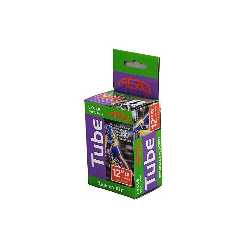 Aero Sport Bicycle Bike Cycle Butyl Inner Tube 12"