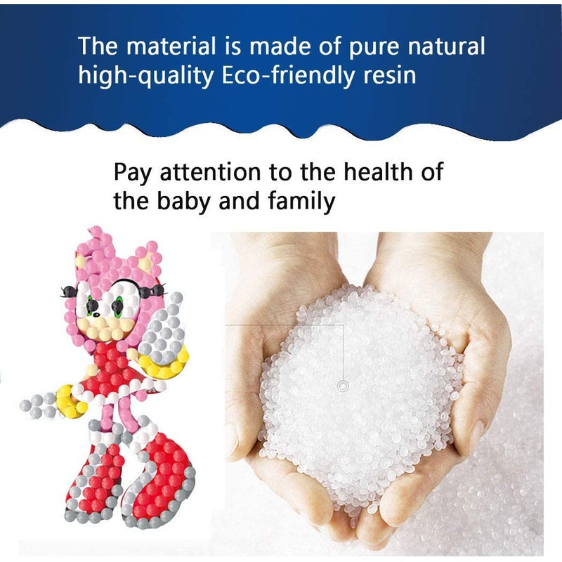 5D DIY Sonic Diamond Painting Stickers Kit for Kids Diamond