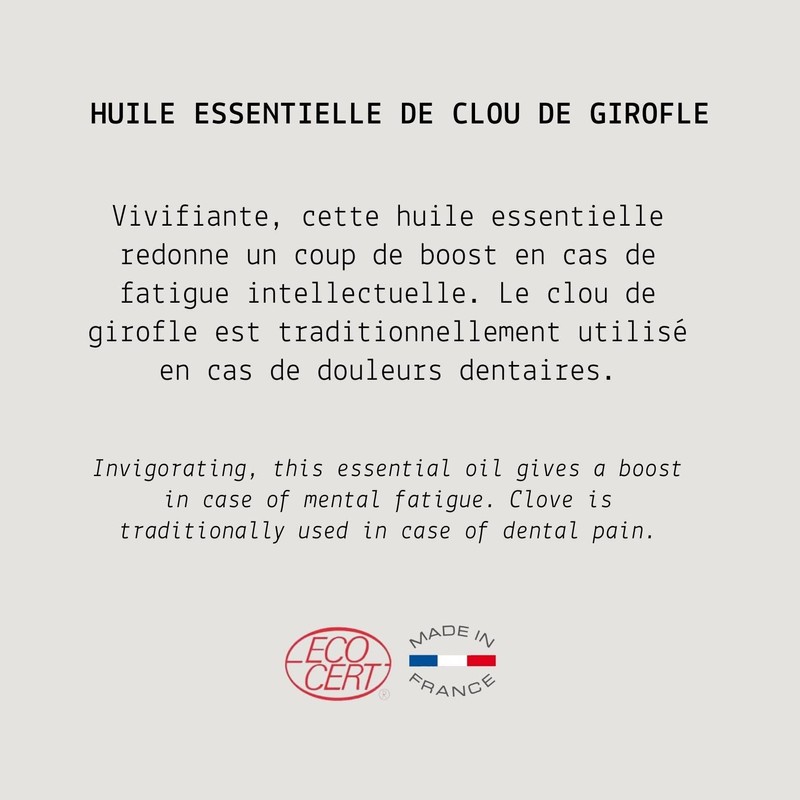 My Cosmetics Organic Carnation Essential Oil 10 ml