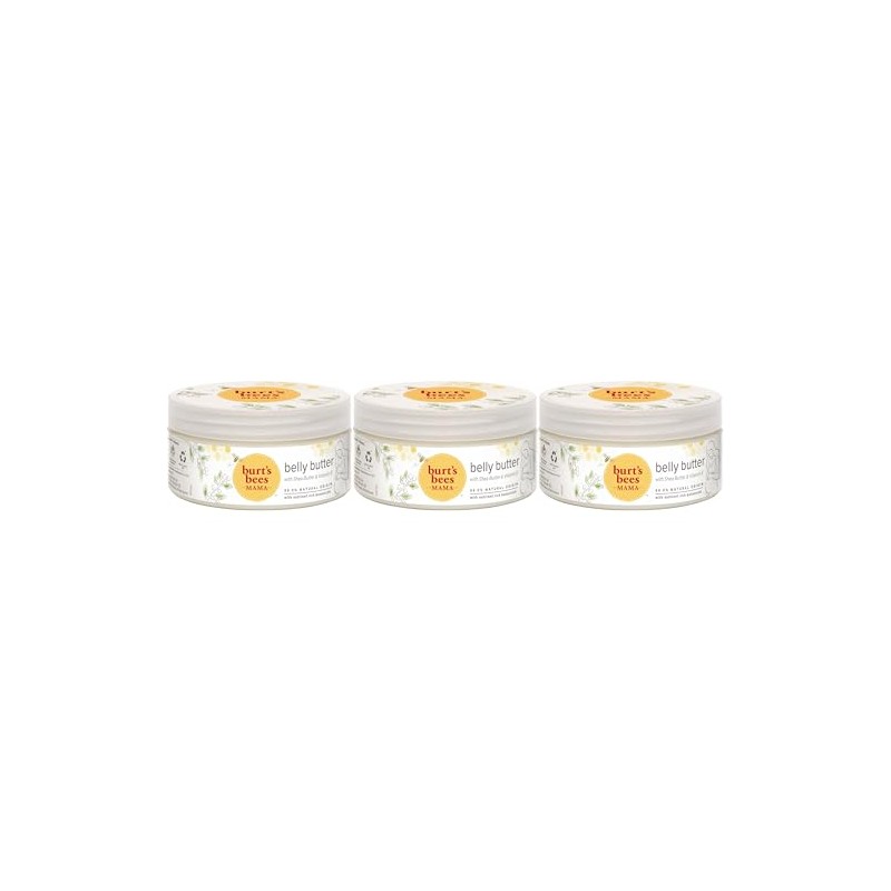 Burt's Bees Mama Bee Belly Butter, Fragrance Free Lotion, 6.5